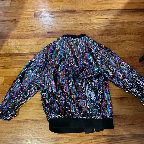 Sequin jacket - cresay - size large - only worn once - Picture 3 of 6